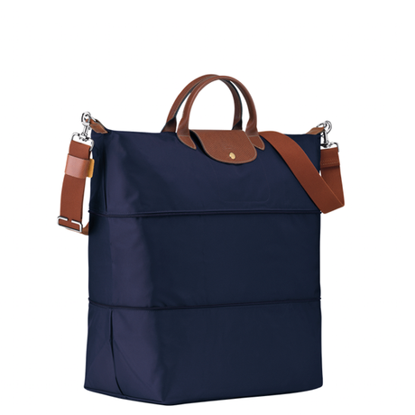 LONGCHAMP - Le pliage - Sac de voyage extensible - Navy BAGADIE PARIS