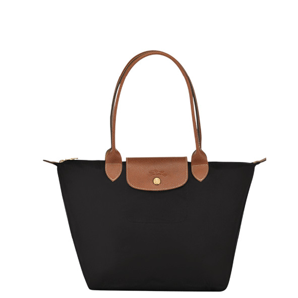 LONGCHAMP - Le pliage original - sac porté épaule L - Noir BAGADIE PARIS