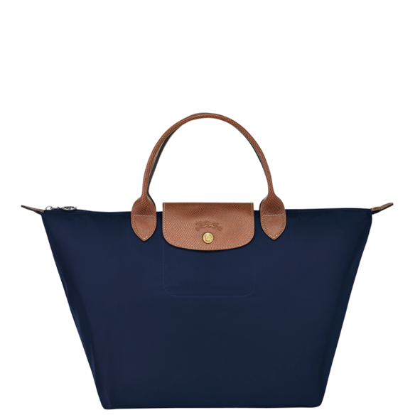 LONGCHAMP - Le pliage original - sac porté main M - Navy BAGADIE PARIS