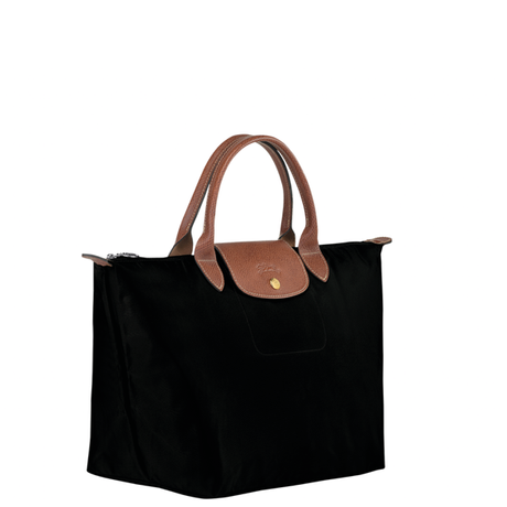 LONGCHAMP - Le pliage original - sac porté main M - Noir BAGADIE PARIS