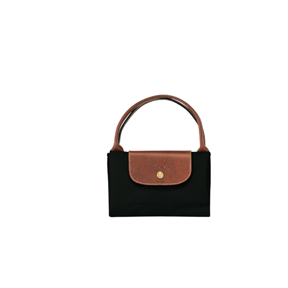 LONGCHAMP - Le pliage original - sac porté main M - Noir BAGADIE PARIS