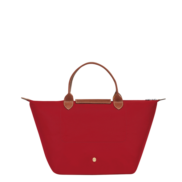 LONGCHAMP - Le pliage original - sac porté main M - Rouge BAGADIE PARIS