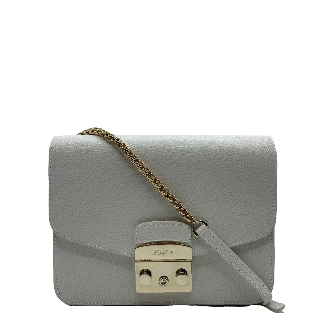 Furla Sac porté travers Metropolis - Beige BAGADIE PARIS
