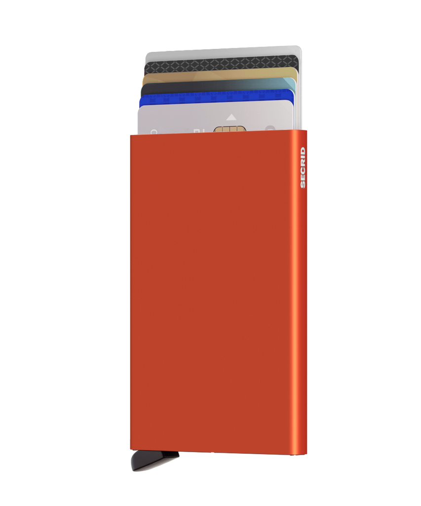 SECRID - Porte cartes Card Protector - Orange powder BAGADIE PARIS