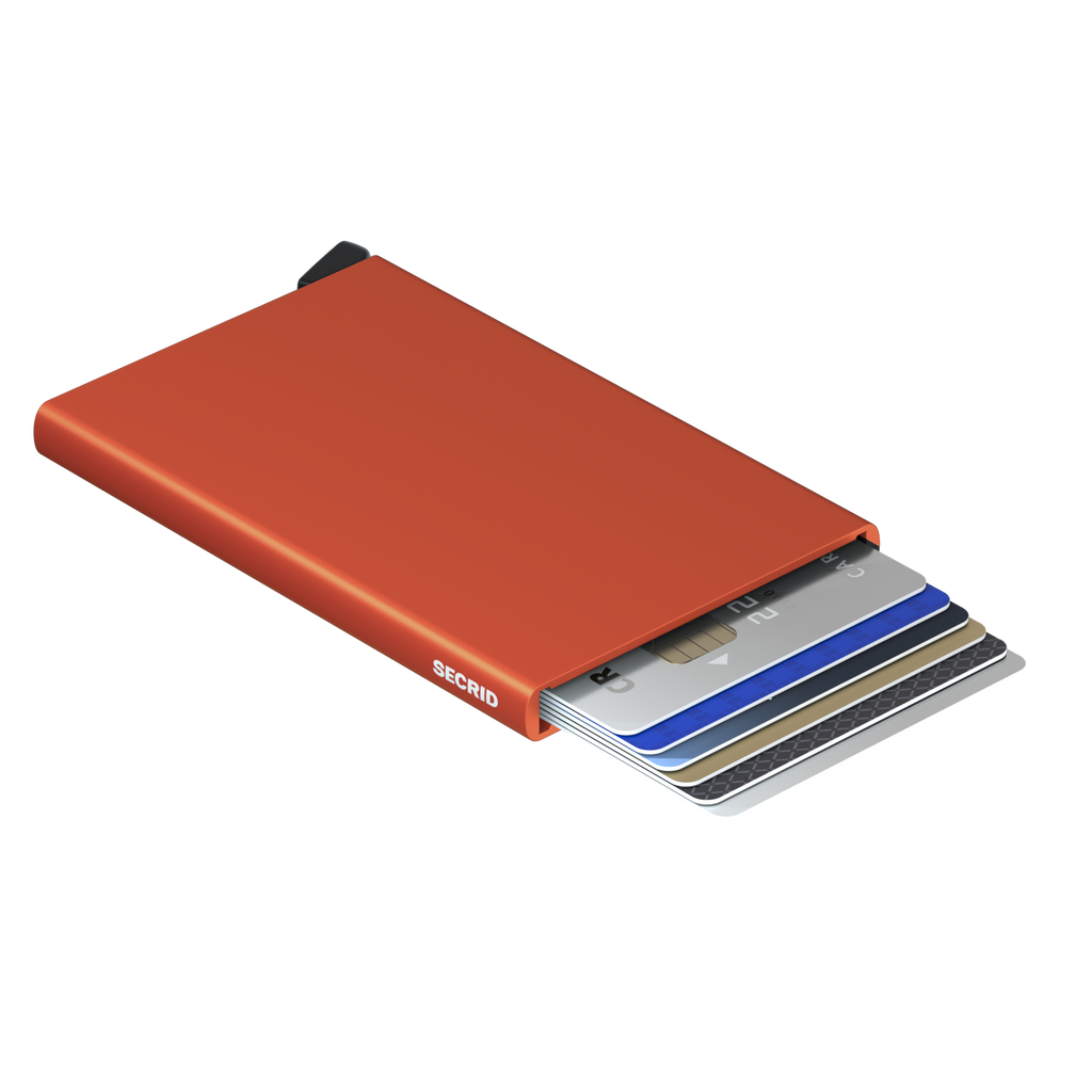 SECRID - Porte cartes Card Protector - Orange powder BAGADIE PARIS
