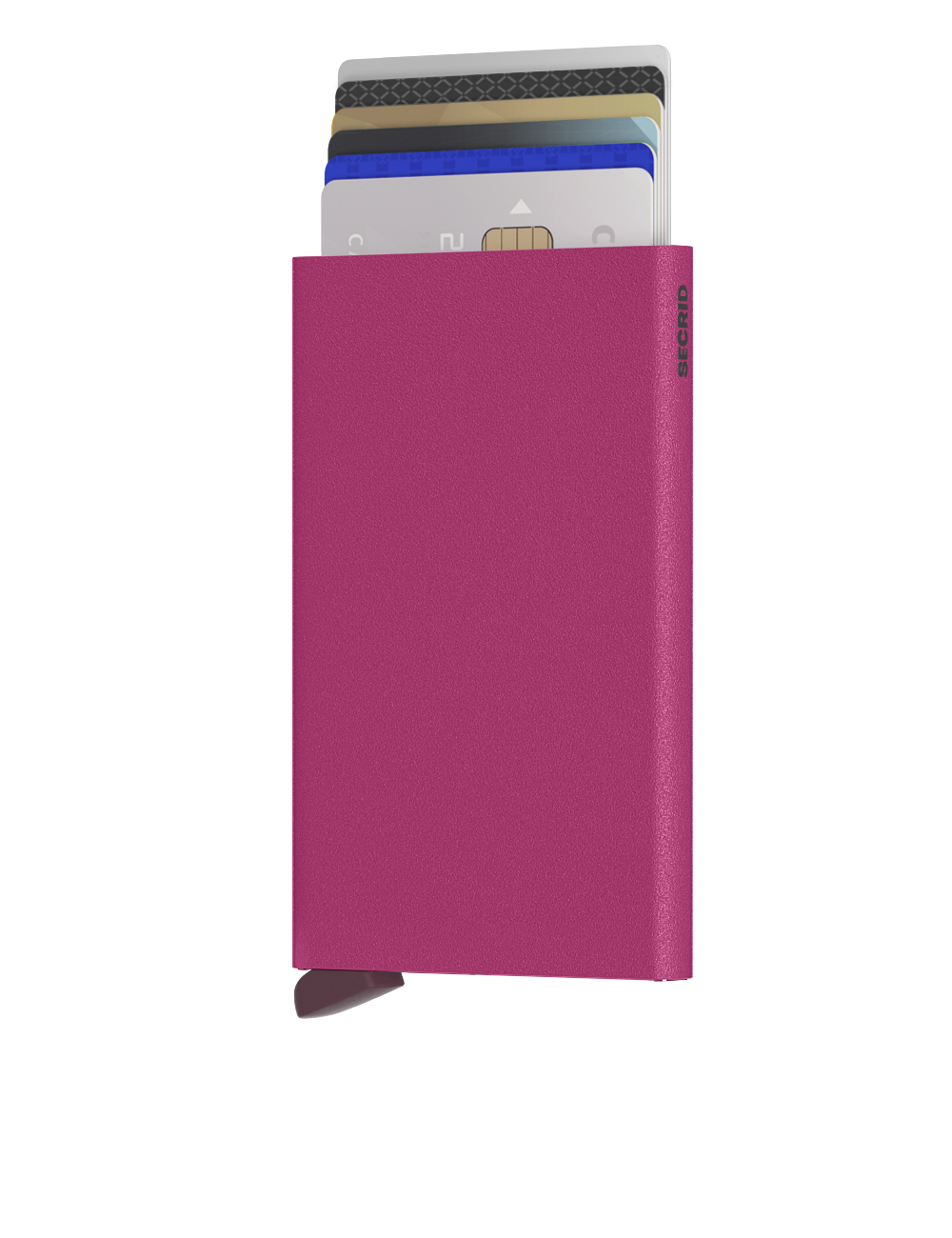 SECRID - Porte cartes - rose fuchsia powder BAGADIE PARIS