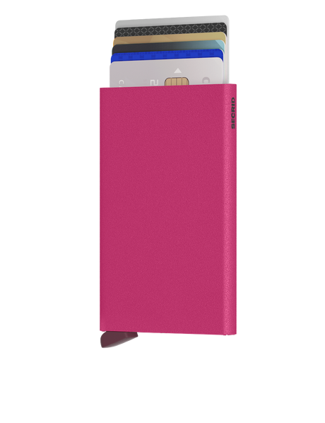SECRID - Porte cartes - rose fuchsia powder BAGADIE PARIS