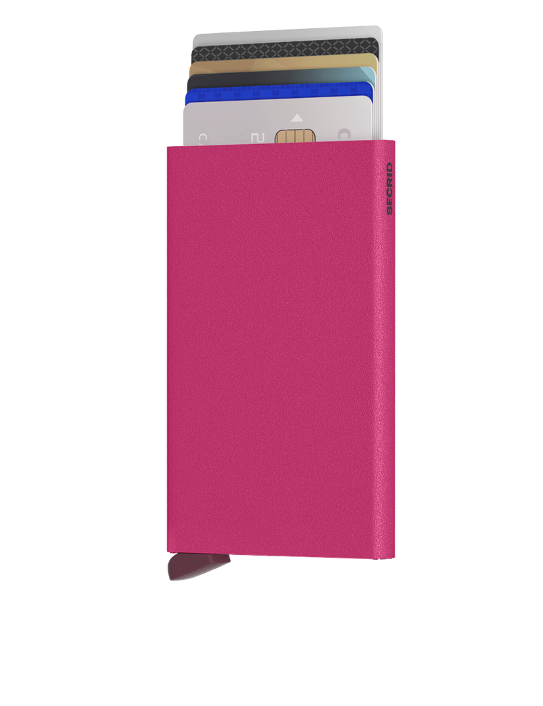 SECRID - Porte cartes - rose fuchsia powder BAGADIE PARIS