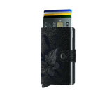 SECRID - Porte cartes Miniwallet Stitch - Magnolia Noir BAGADIE PARIS