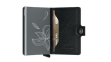 SECRID - Porte cartes Miniwallet Stitch - Magnolia Noir BAGADIE PARIS