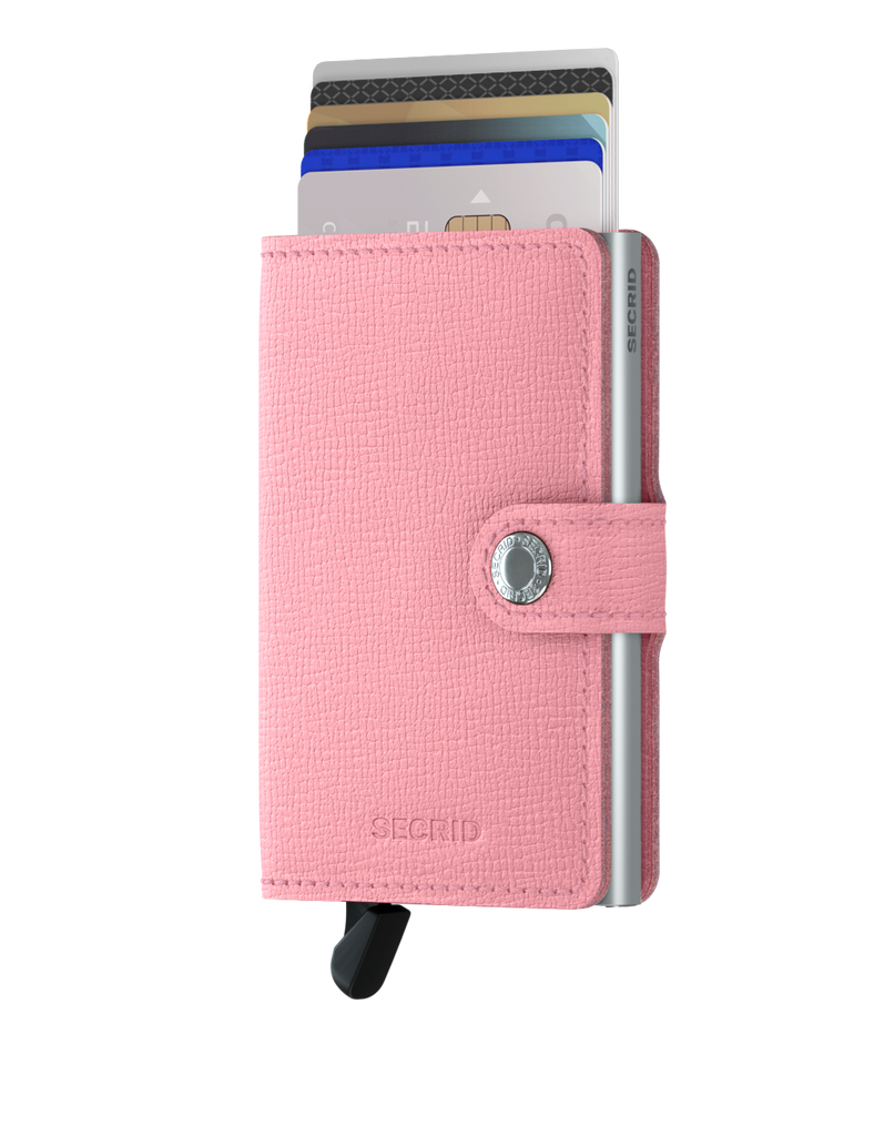 SECRID - Porte cartes Miniwallet Crisple - Rose BAGADIE PARIS