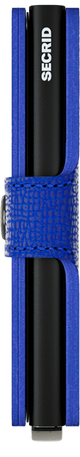 SECRID - Porte cartes Miniwallet Crisple - Indigo BAGADIE PARIS