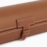 LE TANNEUR - Étui 3 montres - Cuir naturel