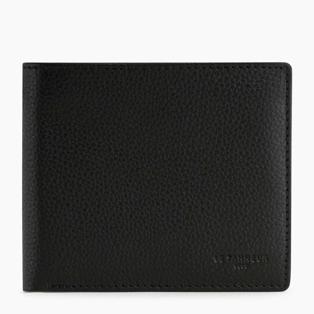 LE TANNEUR Porte cartes homme  Charles Noir