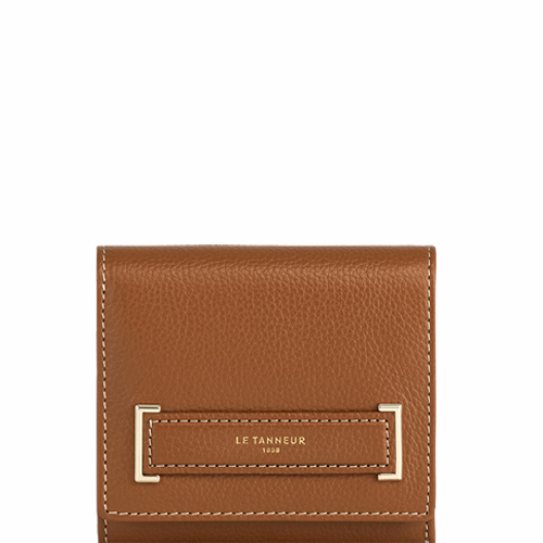 Grand sac hobo en cuir grainé Le Tanneur gamme Judith couleur noir