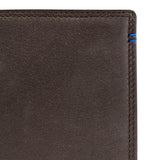 LE TANNEUR  - Portefeuille vertical homme zippé Marron
