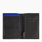 LE TANNEUR Grand portefeuille homme Martin cuir lisse noir