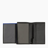 LE TANNEUR Grand portefeuille homme Martin cuir lisse noir