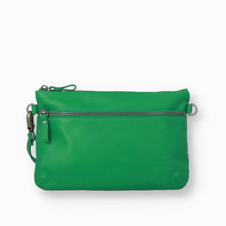 NAT & NIN - Pochette zippée coloris - VICKY - Menthe