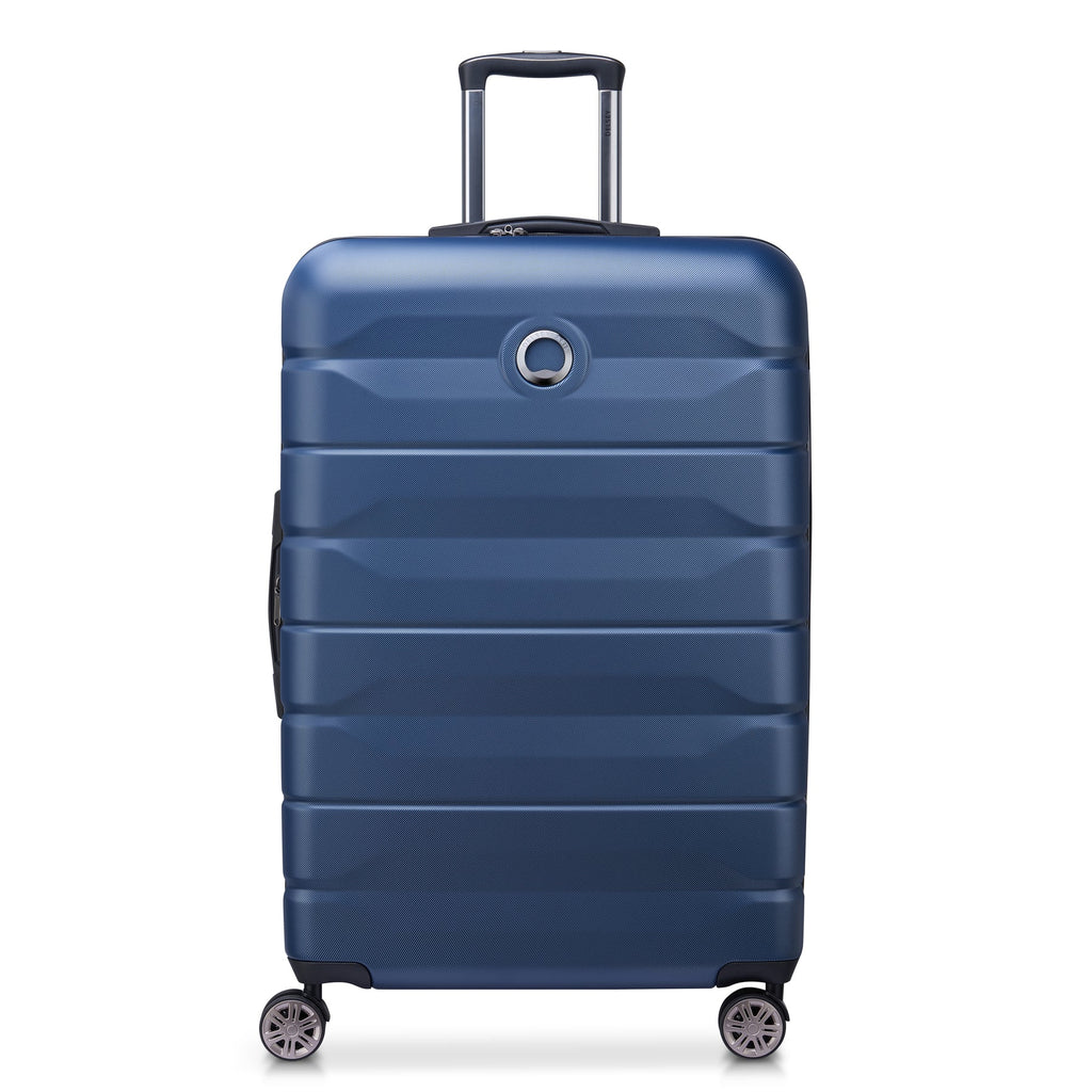 DELSEY - Valise soute 77cm extensible - Air Armour - Bleu nuit
