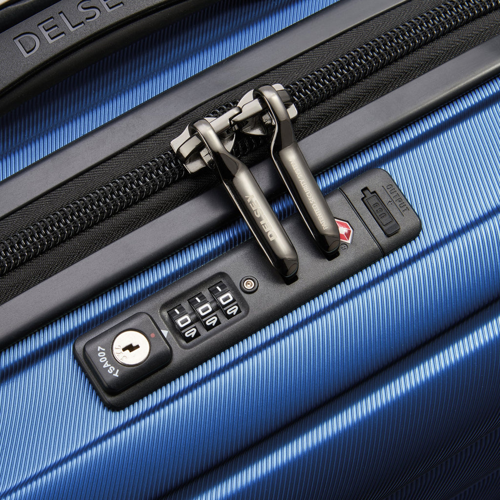 DELSEY - Valise cabine 55cm extensible - Shadow