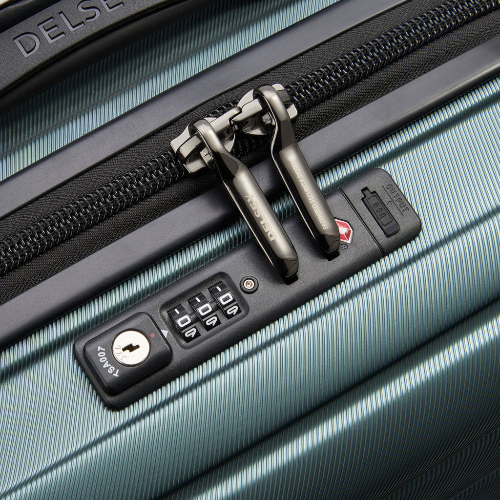 DELSEY - Valise cabine 55cm extensible - Shadow
