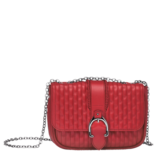 LONGCHAMP - Amazone - sac porté travers S - Rouge BAGADIE PARIS