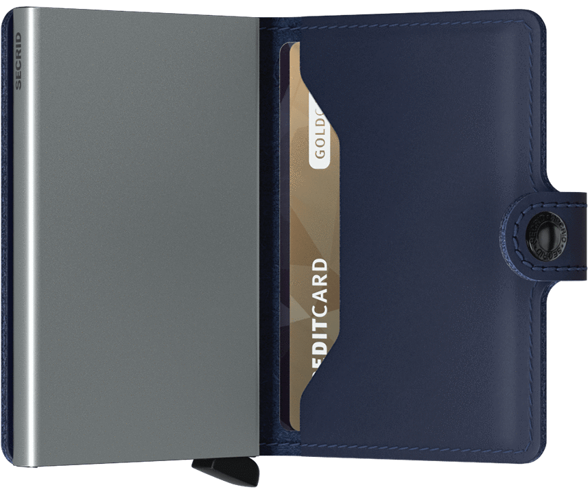 SECRID - Porte cartes Miniwallet Original - Navy BAGADIE PARIS