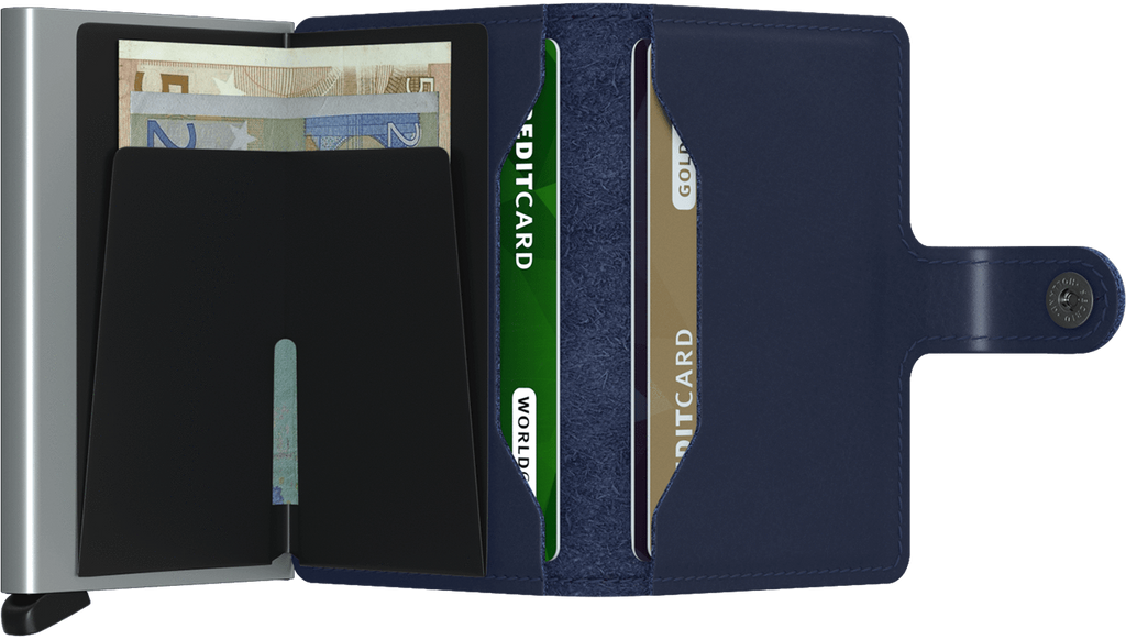 SECRID - Porte cartes Miniwallet Original - Navy BAGADIE PARIS