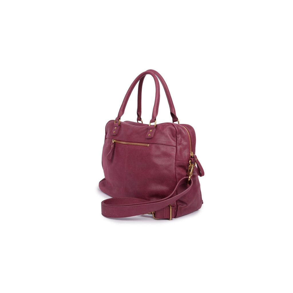 NAT & NIN - Sac à main - Macy - Amarante BAGADIE PARIS