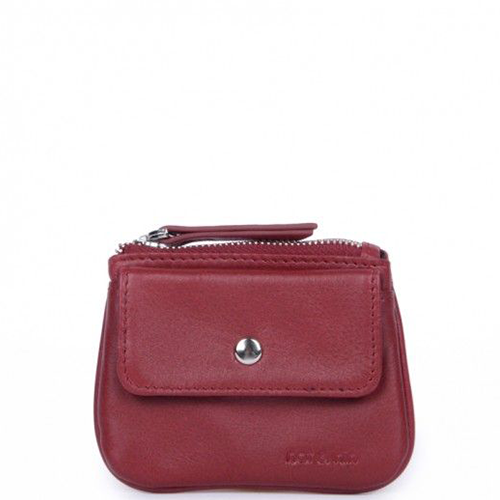 NAT & NIN - Porte-monnaie - Tommy - Cerise BAGADIE PARIS