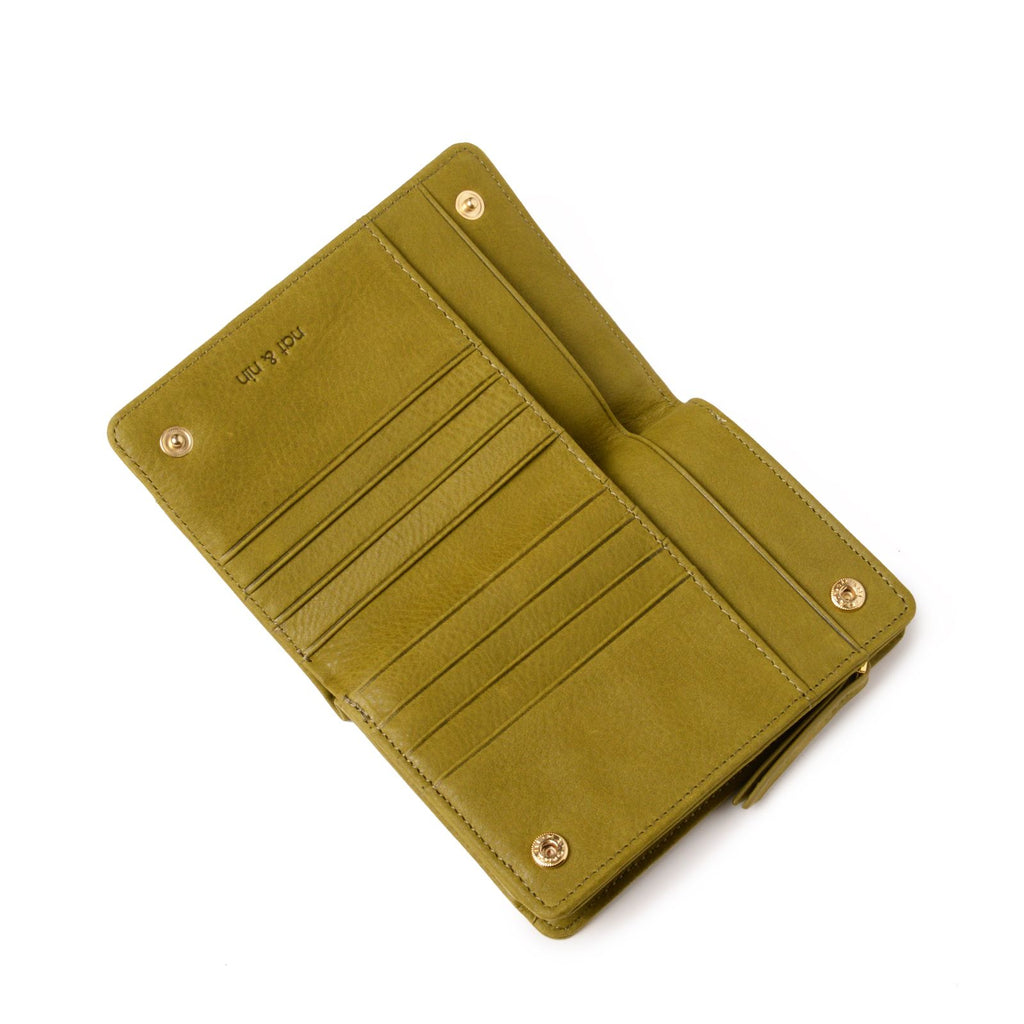 NAT & NIN - Portefeuille compact - Isis - kiwi BAGADIE PARIS