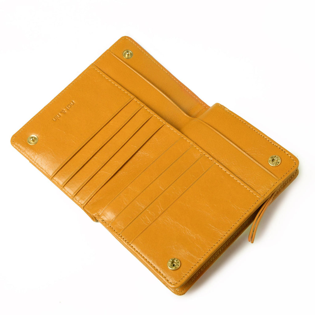 NAT & NIN - Portefeuille compact - Isis - tournesol BAGADIE PARIS