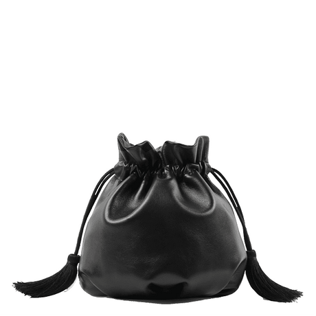 REPETTO - Sac Bourse Petit Air - noir Maroquinerie Femme Bagadie Paris 