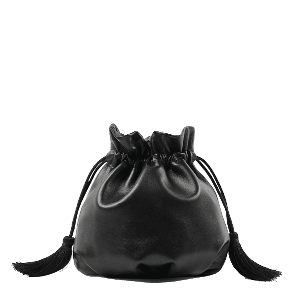 REPETTO - Sac Bourse Petit Air - noir BAGADIE PARIS