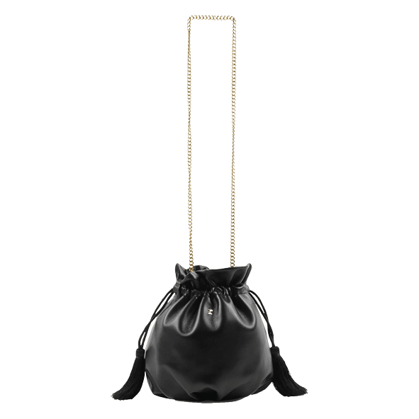 REPETTO - Sac Bourse Petit Air - noir BAGADIE PARIS