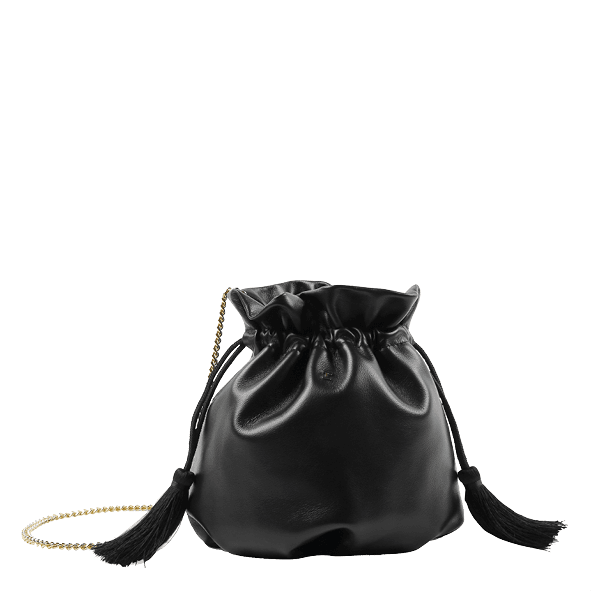 REPETTO - Sac Bourse Petit Air - noir BAGADIE PARIS