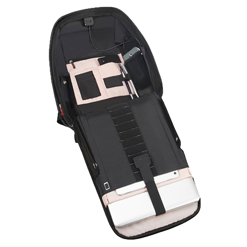 SAMSONITE - sac à dos ordinateur - securipak black steel