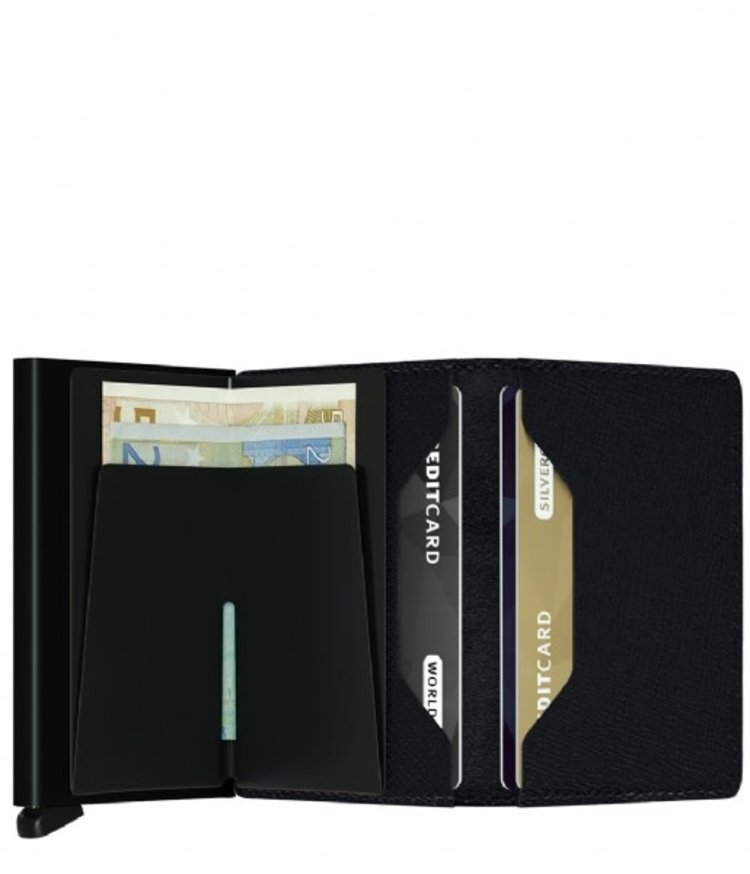 SECRID - Porte cartes Miniwallet Crisple - Noir BAGADIE PARIS