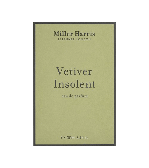 MILLER HARRIS - Eau de Parfum - Vetiver Insolent Parfum Bagadie Paris 